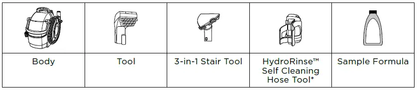 BISSELL 2891 Series Corded Deep Cleaner 3