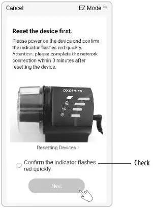 Shenzhen Xing Risheng Industrial AF2020Wi Fi Automatic Fish Feeder - Setting 11