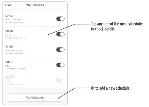 Shenzhen Xing Risheng Industrial AF2020Wi Fi Automatic Fish Feeder - Setting 14