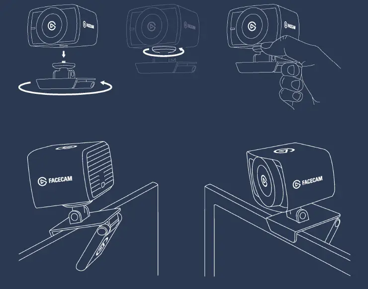 elgato 10WAA9901 Facecam 1080p60 Full HD Webcam for Video Conferencing fig 2