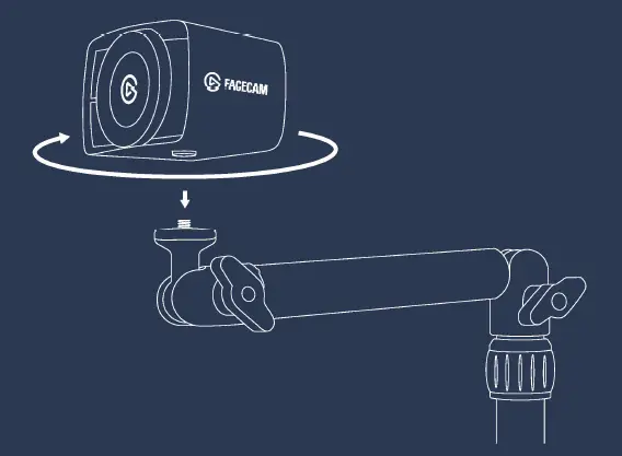 elgato 10WAA9901 Facecam 1080p60 Full HD Webcam for Video Conferencing fig 3