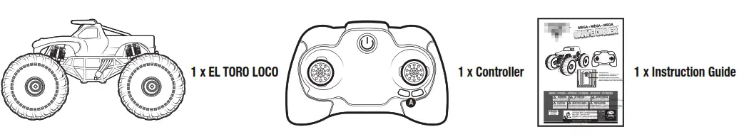 MONSTER JAM 778988366370 MEGA El Toro Loco Remote Control Monster Truck-fig3