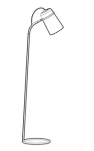 Keegan Retro Floor Lamp