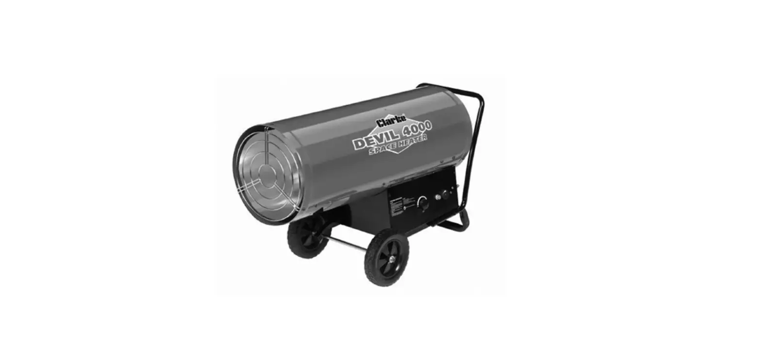 Clarke Devil 4000 Propane Gas Heater Instruction Manual Clarke Devil 4000 Propane Gas Heater Instruction Manual