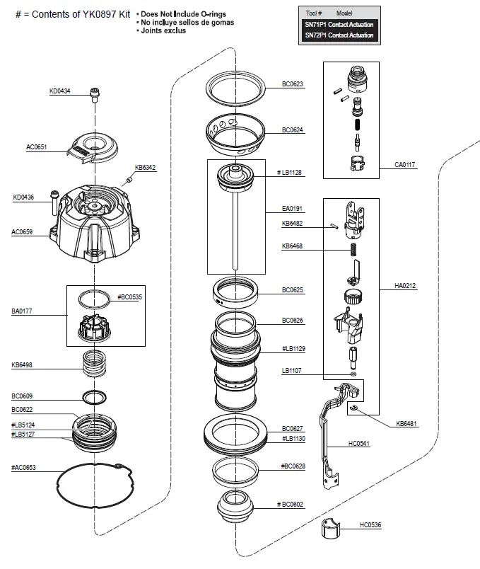 SENCO -SN71P1- Coil -Siding- Nailer -1