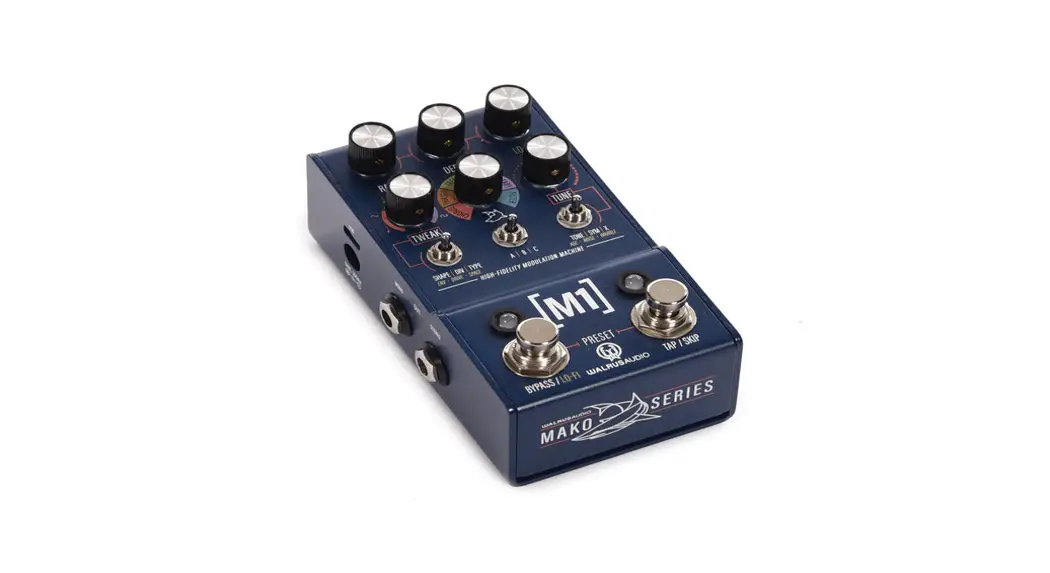 Walrus Audio Mako Series M1 High-fidelity Modulation Machine Instruction Manual Walrus Audio Mako Series M1 High-fidelity Modulation Machine Instruction Manual