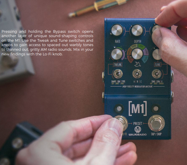 WALRUS AUDIO Mako Series M1 High-Fidelity Modulation Machine - Fig 2