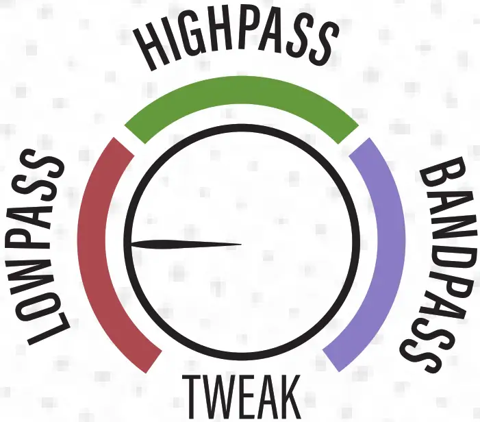 WALRUS AUDIO Mako Series M1 High-Fidelity Modulation Machine - Filter