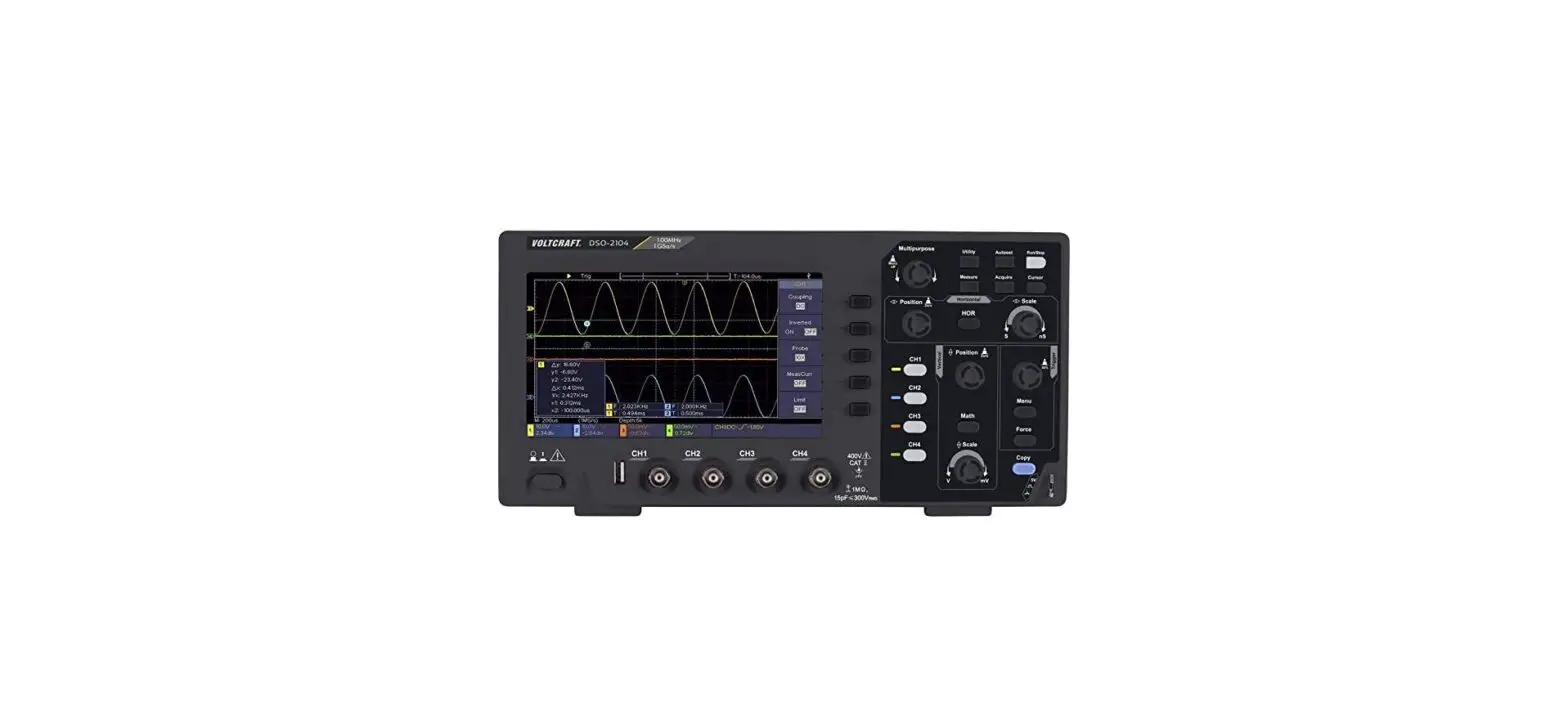 Voltcraft Dso-2104 Oscilloscope User Guide
