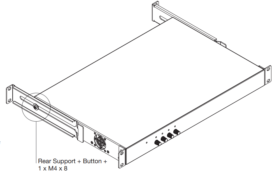 Procella audio DA4280 4-Channel Power Amplifier - FIG 10