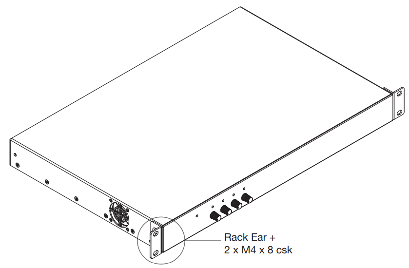 Procella audio DA4280 4-Channel Power Amplifier - FIG 11