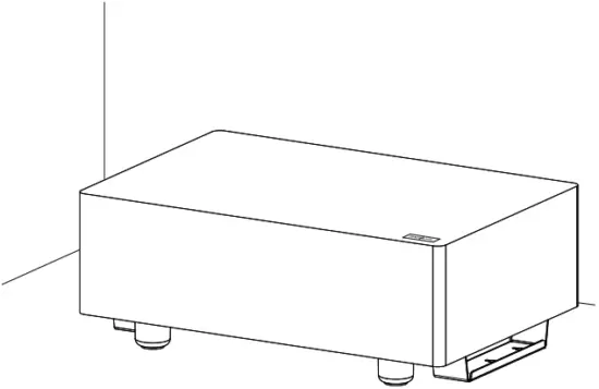 SPOTUNE SUB Placed on floor