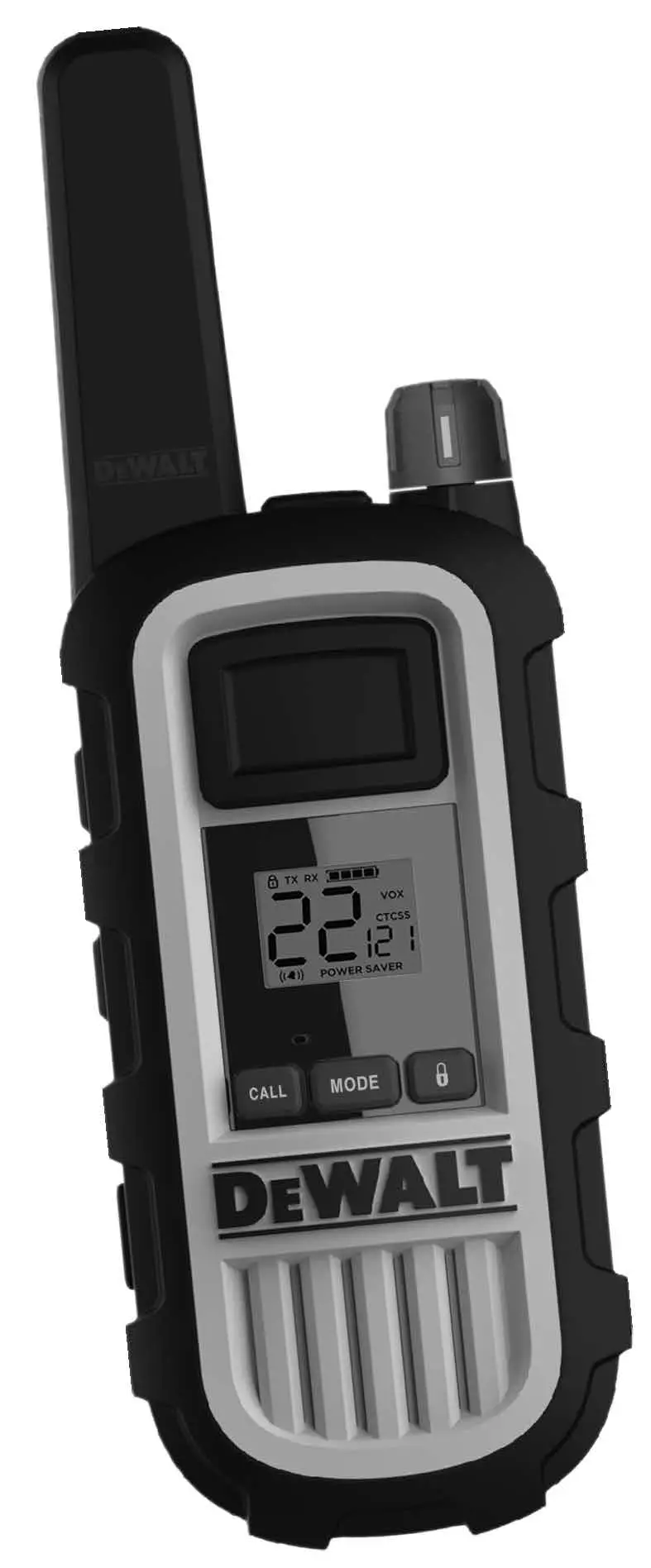 Dewalt Tow Way Radio Model Owner's Manual