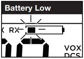 FIG 8 Battery Low