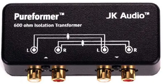 jk audio pureformer stereo isolation transformer product