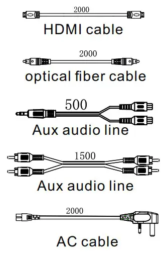 Emomo Technology E107A Sound System - Composite wire