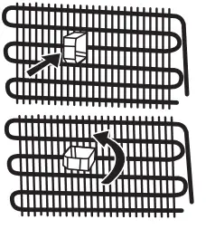 SHARP SJ-TB01ITXLF-EU Fridge - wall