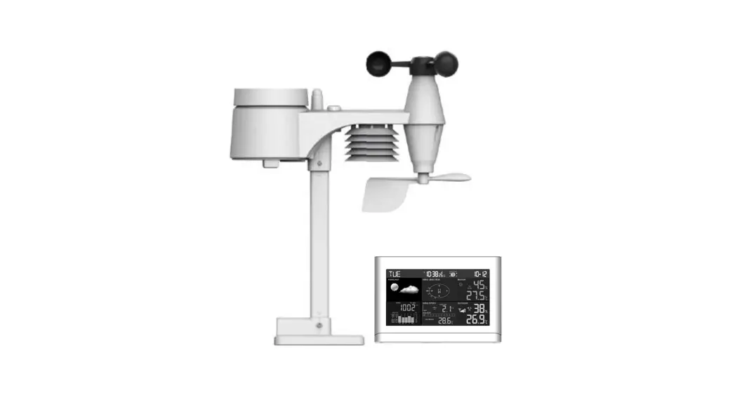 Emos Esw5003 Professional Colour Weather Station With 5-in-1 Sensor User Manual