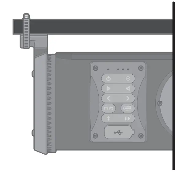 ECOXGEAR GDI-EXSE1801 Powersports Amplified Soundbar 16