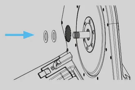 Tacx NEO 2T Lay . Slide the 2