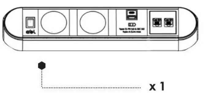 abl KM686563 Chroma Power Module - diagram 2