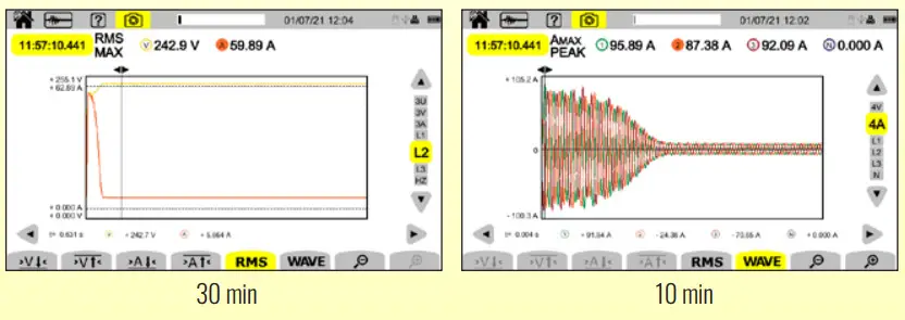 Chauvin Arnoux CA 8345 Three-phase electrical networks analyser - figure 18