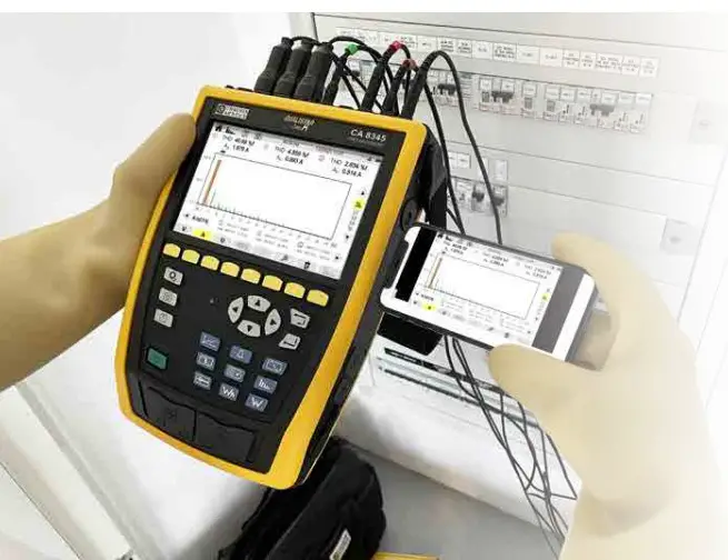 Chauvin Arnoux CA 8345 Three-phase electrical networks analyser - figure 21