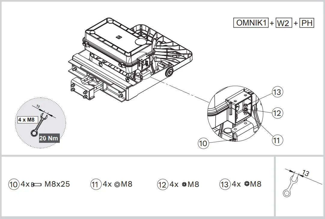 Schreder OMNISTAR KIT PRO Powerful Fully Assembled Lighting Solutions - Mains cable 3
