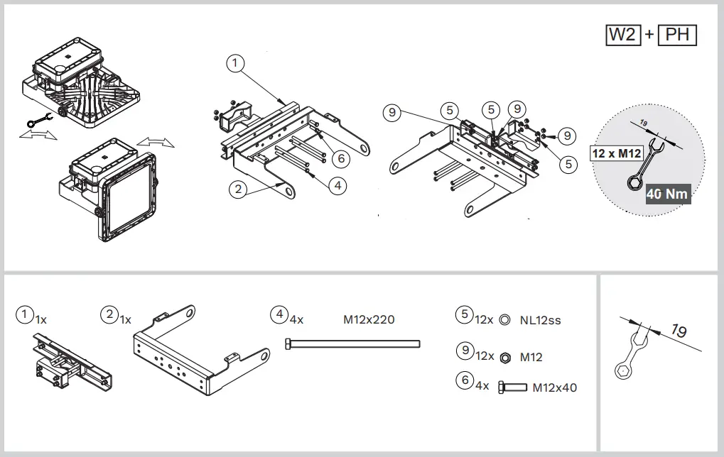 Schreder OMNISTAR KIT PRO Powerful Fully Assembled Lighting Solutions - Mains cable 5