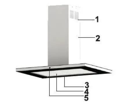PHILCO PEI 902 Range Hood fig 1