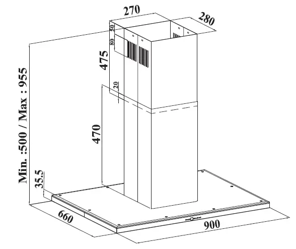 PHILCO PEI 902 Range Hood fig 3