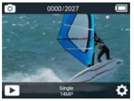 Rollei 10012750 Actioncam 9S Plus Camera - Photo Mode