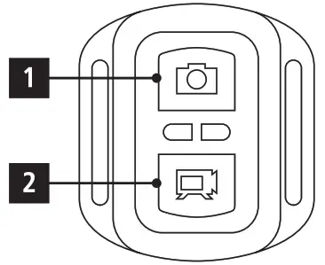 Rollei 10012750 Actioncam 9S Plus Camera - Remote Control