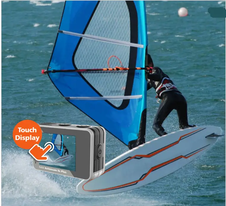 Rollei 10012750 Actioncam 9S Plus Camera