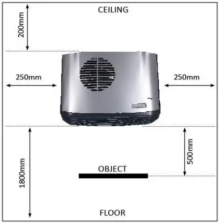 Serene-730150-Bathroom-Fan-Heater-FIG-1