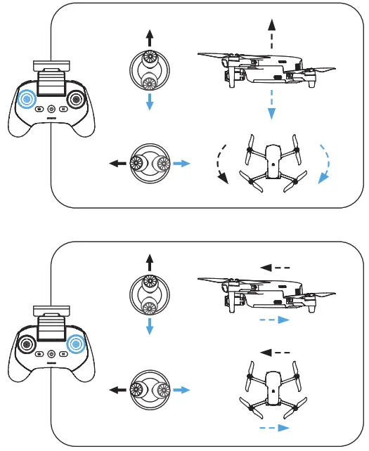 AUTEL AR82060184 Nano Series Cloud City Drone - Joystick