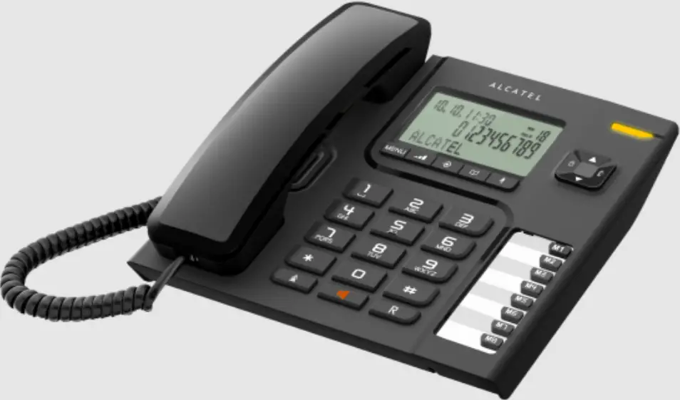 ALCATEL T76 Corded CLI with Name Display Telephone