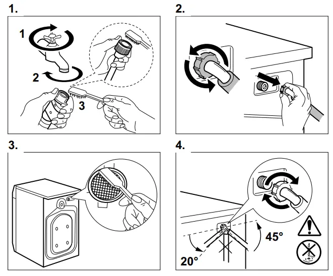 Electrolux WE1100P Smart Professional Washing Machine - 20