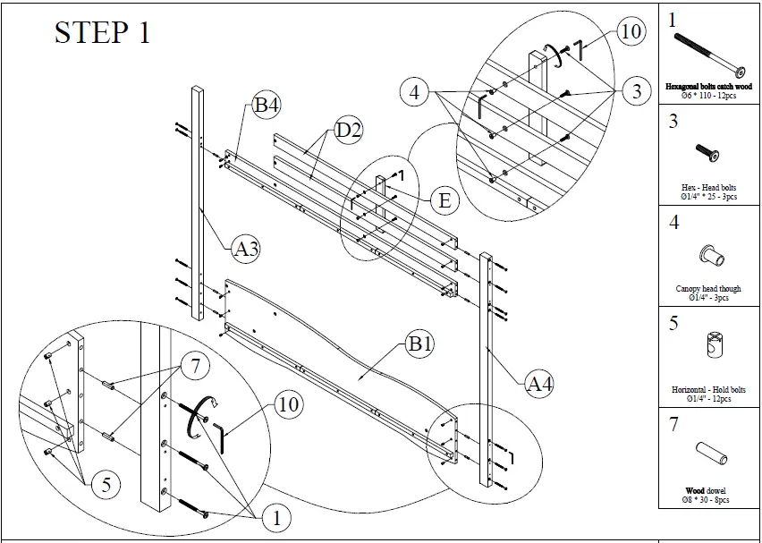 Harper Bright Designs QHS033AAE L-Shaped Twin Over Full Bunk Bed fi 8