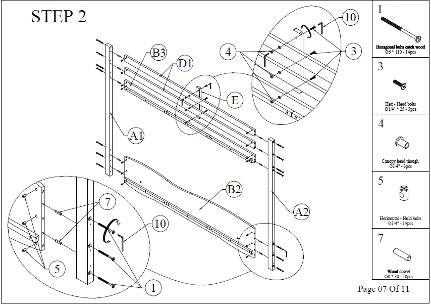 Harper Bright Designs QHS033AAE L-Shaped Twin Over Full Bunk Bed fi 9