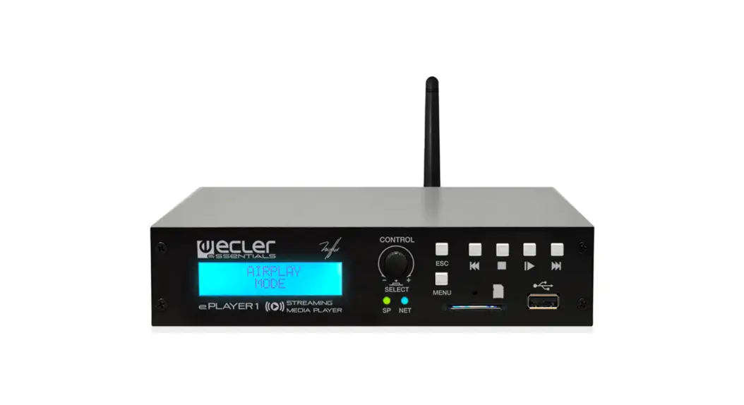 Ecler Player Zero Local And Streaming Audio Player User Manual Ecler Player Zero Local And Streaming Audio Player User Manual