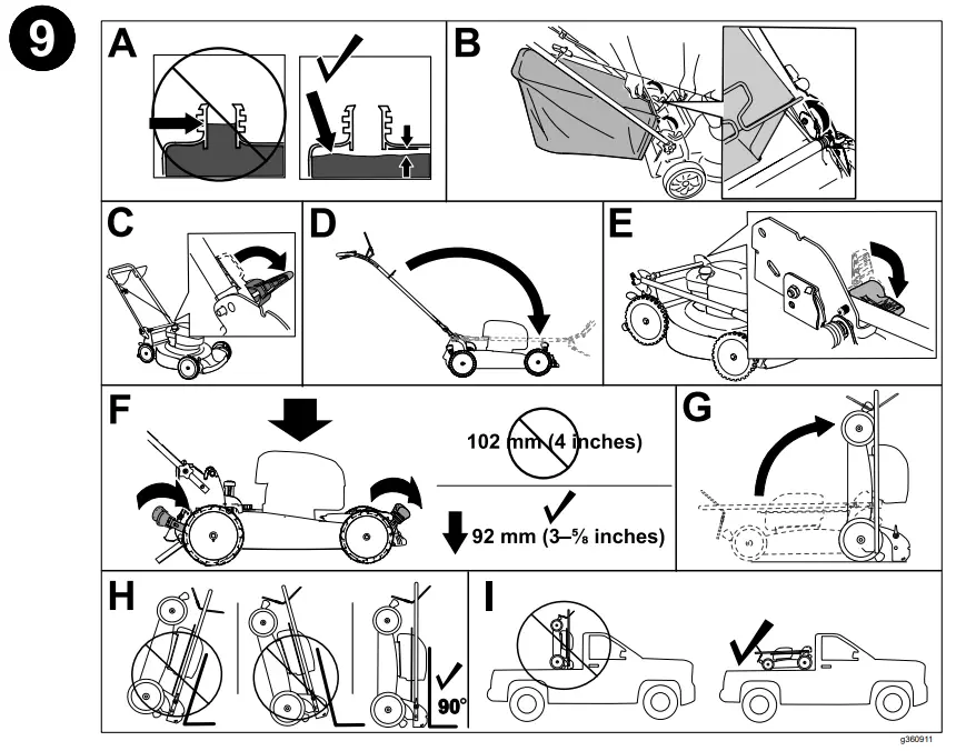 TORO 21445 22 Inch Recycler Lawn Mower with SmartStow - 4