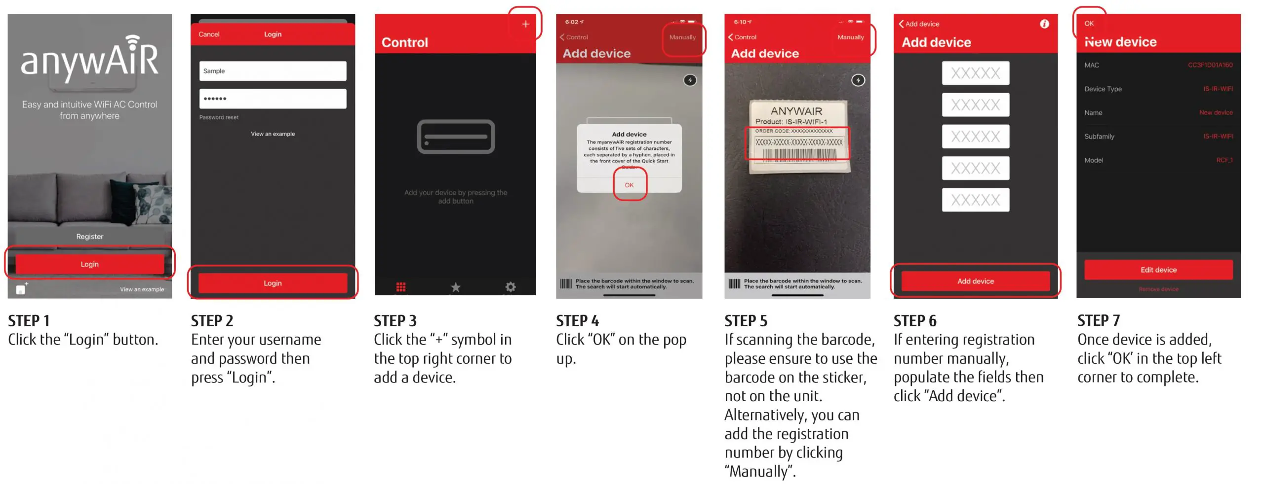 FUJITSU anywAir technology-DEVICE REGISTRATION