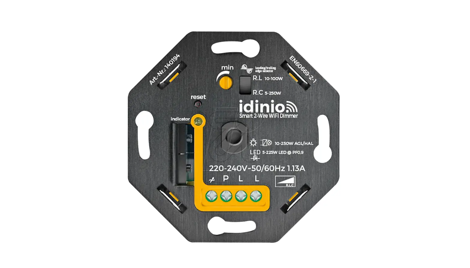 Idinio 140194 Smart 2-way Wifi Dimmer User Guide