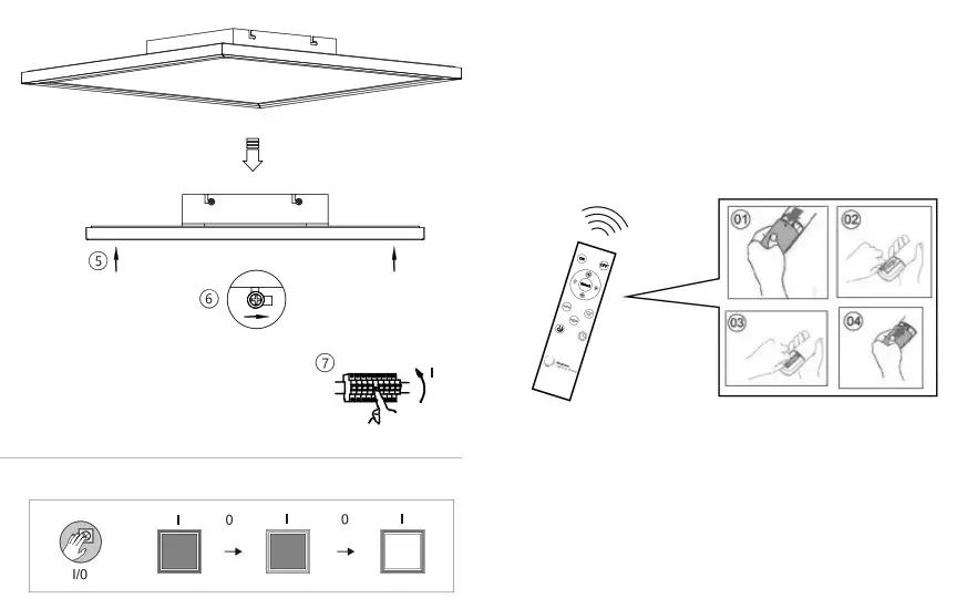 LeuchtenDireckt 14851 16 EDGING Ceiling Light - Figure 2