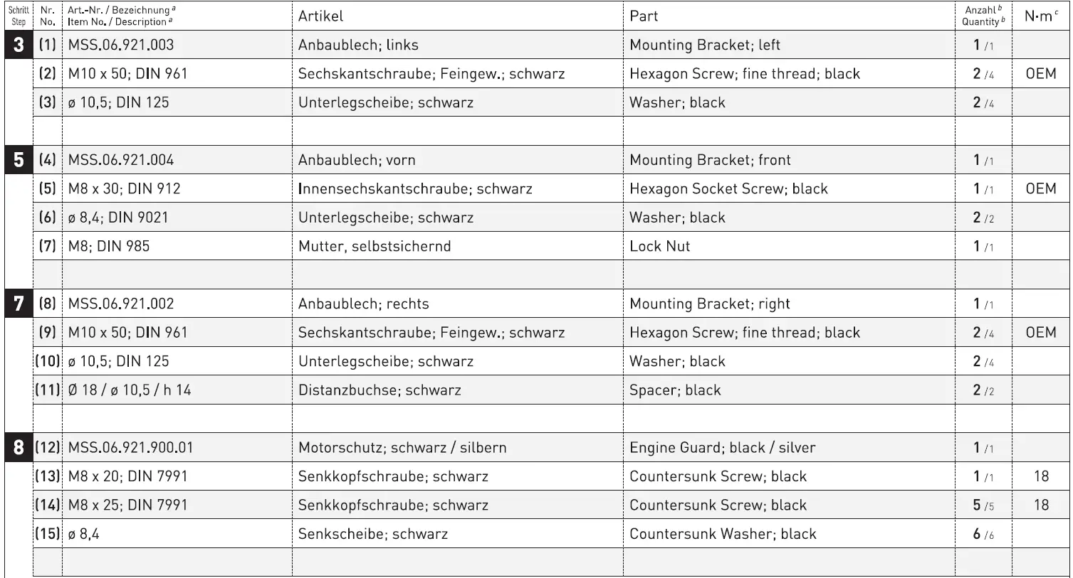 SW-MOTECH MSS.06.921.10000-B Engine Guard 01