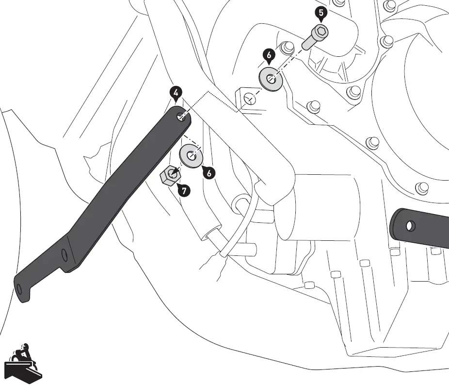 SW-MOTECH MSS.06.921.10000-B Engine Guard 07