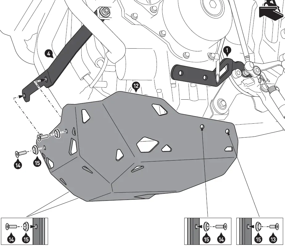 SW-MOTECH MSS.06.921.10000-B Engine Guard 10