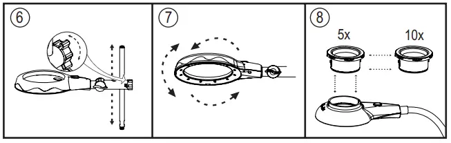 TOOLCRAFT-2475772-Helping-Hand-Magnifier-FIG-6