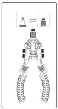 SEALEY AK3989 2-in-1 Heavy-Duty Compact Riveter-fig2